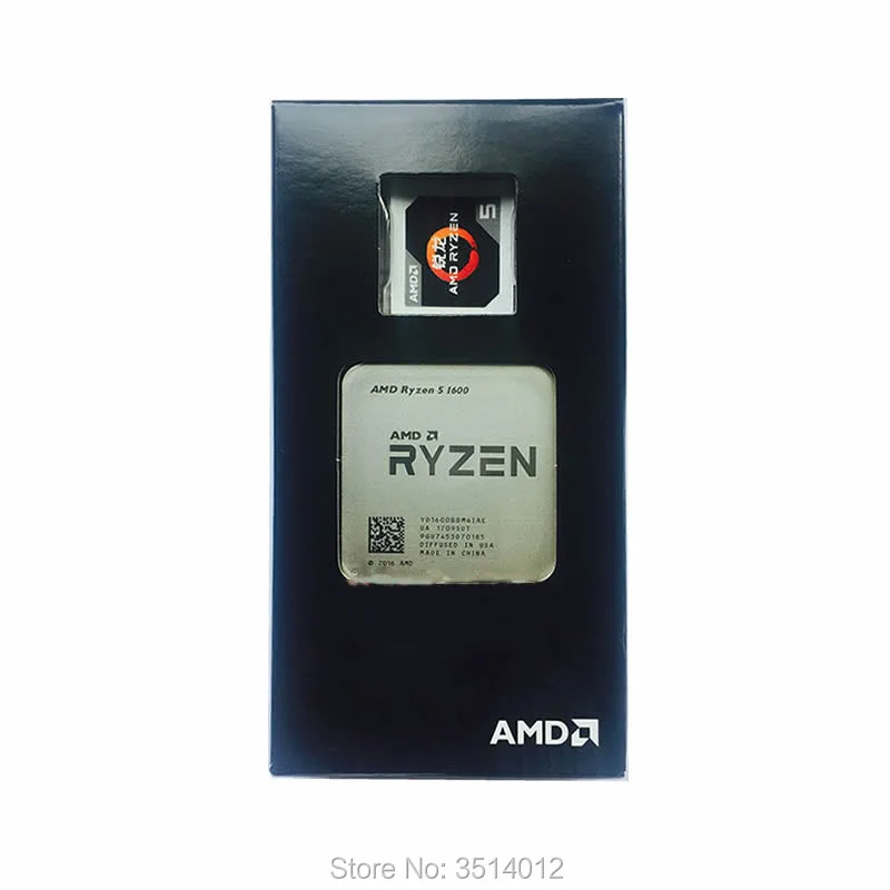 AMD Ryzen 5 1600 R5 1600 3.2 GHz Six-Core CPU Processoe YD1600BBM6IAE Socket AM4
AMD Ryzen 5 1600 R5 1600 3.2 GHz Six-Core CPU Processoe YD1600BBM6IAE Socket AM4