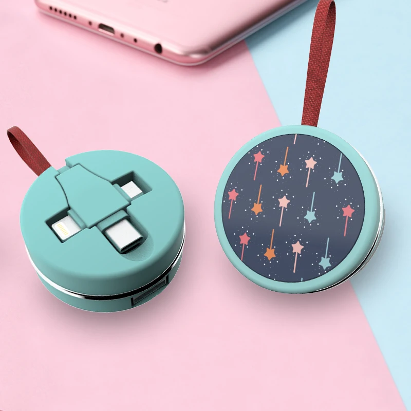 Charging Data USB Cable 3-in-1 USB Micro Type C-line Retractable for Iphone 8 7 6 Samsung Huawei Millet Universal Data Cable
Charging Data USB Cable 3-in-1 USB Micro Type C-line Retractable for Iphone 8 7 6 Samsung Huawei Millet Universal Data Cable