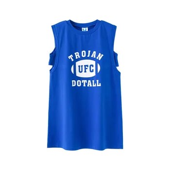 2019 Summer Big Girl School Sport Dress Cotton Letter Printed Dress Teens Kids Sleeveless Casual Clothing For 6 8 10 12 14 16T
2019 Summer Big Girl School Sport Dress Cotton Letter Printed Dress Teens Kids Sleeveless Casual Clothing For 6 8 10 12 14 16T