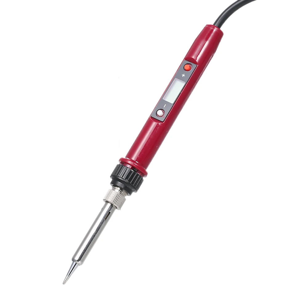 LCD Digital Thermostat Adjustable Free Electric Soldering Iron Mini Soldering Station Electric Irons
LCD Digital Thermostat Adjustable Free Electric Soldering Iron Mini Soldering Station Electric Irons