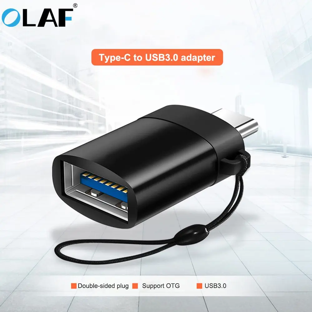 OLAF Type C Adapter Type-C to USB 3.0 OTG Cable Adapter USB C Converter for One plus 6 5 Xiaomi mi 8 Huawei USB C OTG Adapter
OLAF Type C Adapter Type-C to USB 3.0 OTG Cable Adapter USB C Converter for One plus 6 5 Xiaomi mi 8 Huawei USB C OTG Adapter