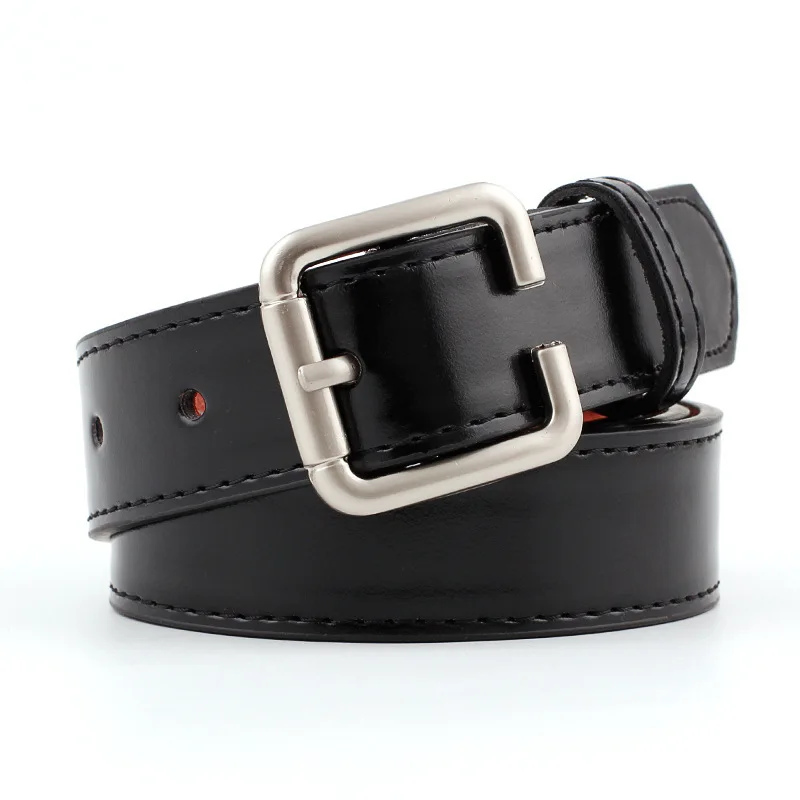 Leather Belt Black KLV Metal Antique Fashion Faux Belt Female Woman Buckle Jeans PU Leather Belts Unisex
Leather Belt Black KLV Metal Antique Fashion Faux Belt Female Woman Buckle Jeans PU Leather Belts Unisex