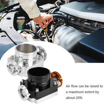 Throttle Body 80mm Universal High Flow Intake Manifold Throttle Body CNC Aluminum for General mechanical throttle
Throttle Body 80mm Universal High Flow Intake Manifold Throttle Body CNC Aluminum for General mechanical throttle