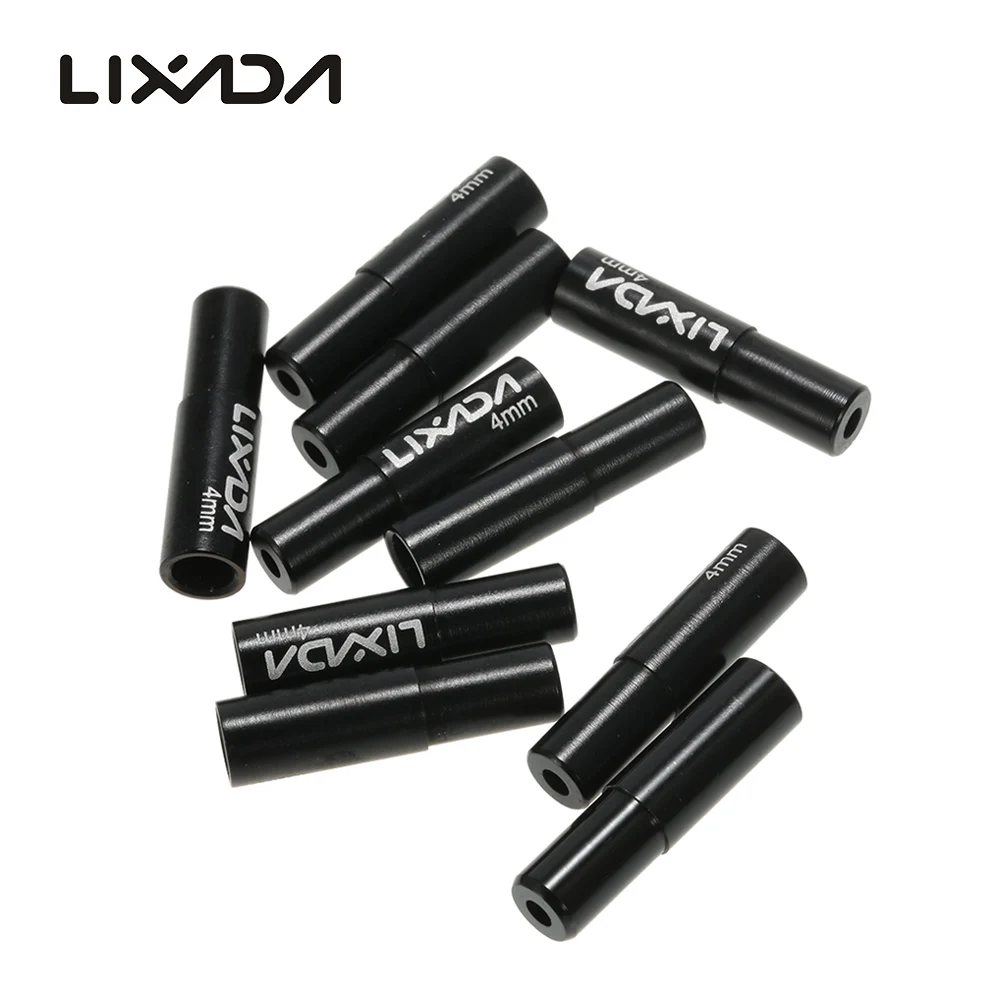 

Lixada 10pcs 4mm/5mm Bike Derailleur Shift Brake Wire Cable End Cap Shifter Cable Housing Ferrules Tube Tops Replacement Set