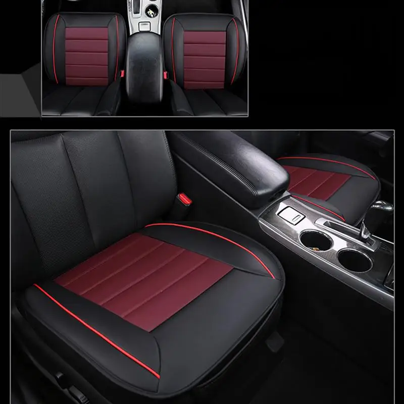 Universal Four Season Car Seat Cushion Cover Protective Cover PU Leather Single Seat Cover without Backrest
Universal Four Season Car Seat Cushion Cover Protective Cover PU Leather Single Seat Cover without Backrest