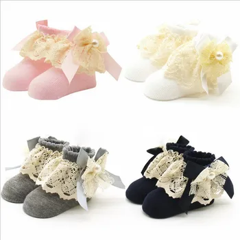 Baby Girls Boys Anti-slip Socks Fashion Lace Flower Sweet Sock 0-12Months Newborn Slipper Shoes Boots Knitting Solid Bow Wear
Baby Girls Boys Anti-slip Socks Fashion Lace Flower Sweet Sock 0-12Months Newborn Slipper Shoes Boots Knitting Solid Bow Wear