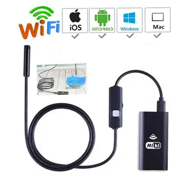 8 Led Wifi Endoscope Camera Mini Waterproof Inspection Endoscope 8mm Wifi Borescope Camera 2MP For Android/iOS/PC 3M/5M
8 Led Wifi Endoscope Camera Mini Waterproof Inspection Endoscope 8mm Wifi Borescope Camera 2MP For Android/iOS/PC 3M/5M