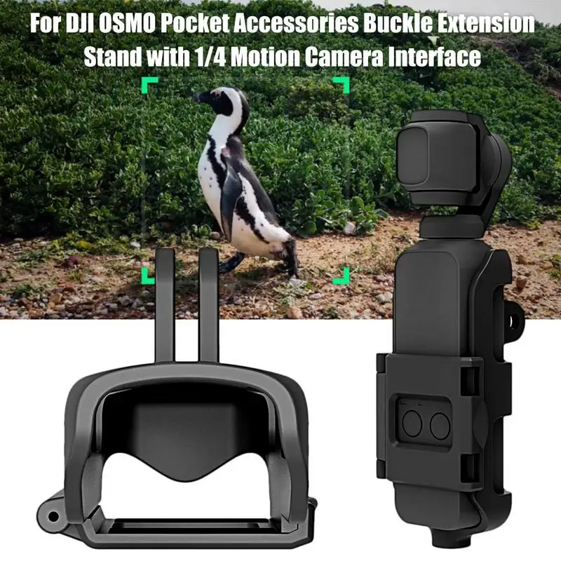 Pocket Accessories Buckle Extension Stand With 1/4 Motion Camera Interface Extended Bracket Buckle Design For DJI OSMO
Pocket Accessories Buckle Extension Stand With 1/4 Motion Camera Interface Extended Bracket Buckle Design For DJI OSMO