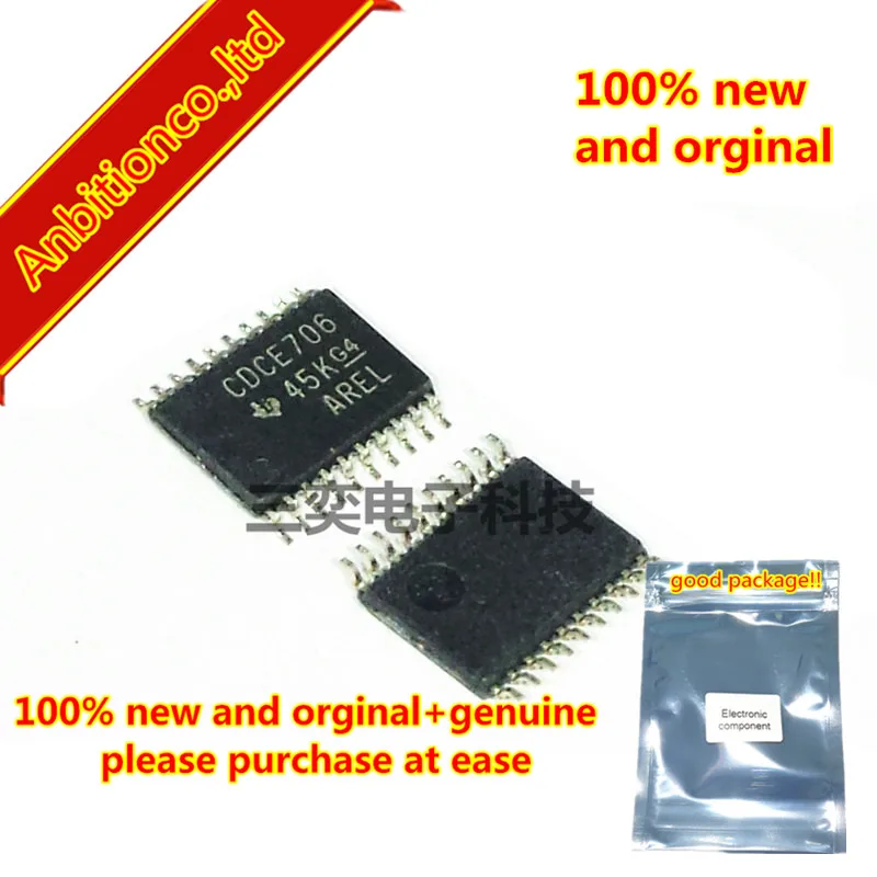 2 шт. 100% новый и оригинальный CDCE706PWRG4 CDCE706PWR CDCE706PW TSSOP-20 программируемый 3-PLL синтезатор часов/мультипликатор/D в наличии
2 шт. 100% новый и оригинальный CDCE706PWRG4 CDCE706PWR CDCE706PW TSSOP-20 программируемый 3-PLL синтезатор часов/мультипликатор/D в наличии
