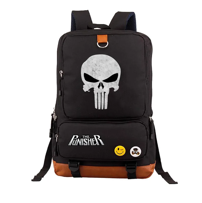 Comics The Punisher Printing Backpack Teenager School Bags Men's Casual Daypacks Boys Travel Bags Men women's Laptop Rucksack
Comics The Punisher Printing Backpack Teenager School Bags Men's Casual Daypacks Boys Travel Bags Men women's Laptop Rucksack