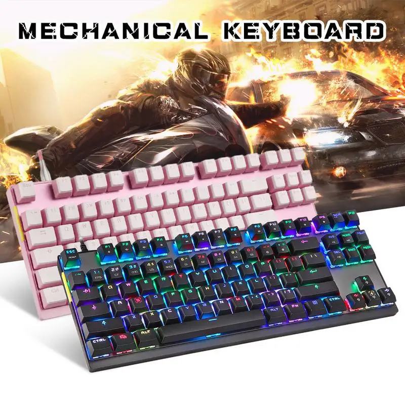 MOTOSPEED K82 Mechanical Keyboard RGB Backlight Supports 14 Kinds Of Super Bright LED Lighting Effects 11.11
MOTOSPEED K82 Mechanical Keyboard RGB Backlight Supports 14 Kinds Of Super Bright LED Lighting Effects 11.11