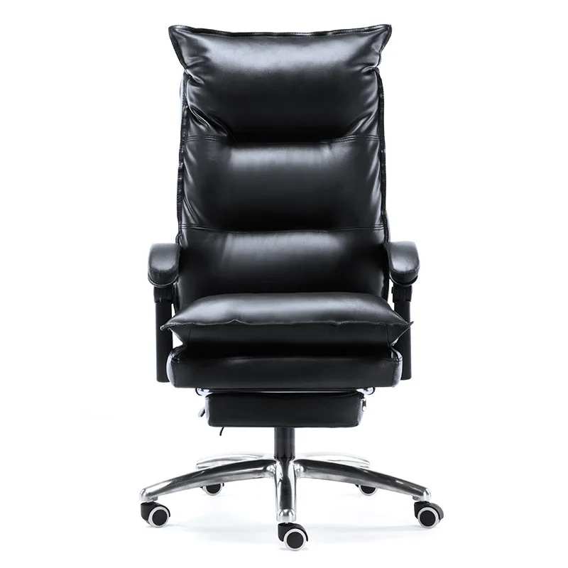 

Boss Chairs Selection Leather Massage Stool Home Office Study Computer Chair Swivel Lift Seat Convenient Footrest Chair