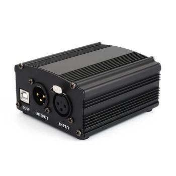 FFYY-48V USB Phantom Power Supply USB Cable Microphone Cable For Mini Microphone Condenser Recording Equipment-black
FFYY-48V USB Phantom Power Supply USB Cable Microphone Cable For Mini Microphone Condenser Recording Equipment-black