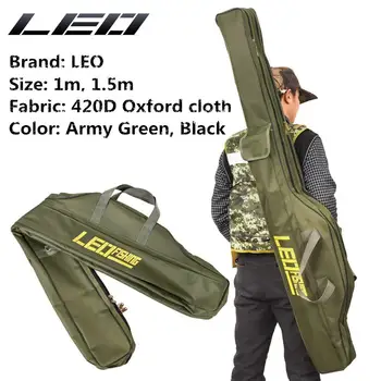 leo Folding Portable Fishing Bag 1M/1.5M Soft Fishing Gear Tool Bag fishing rod bags 420D Oxford 
leo Folding Portable Fishing Bag 1M/1.5M Soft Fishing Gear Tool Bag fishing rod bags 420D Oxford