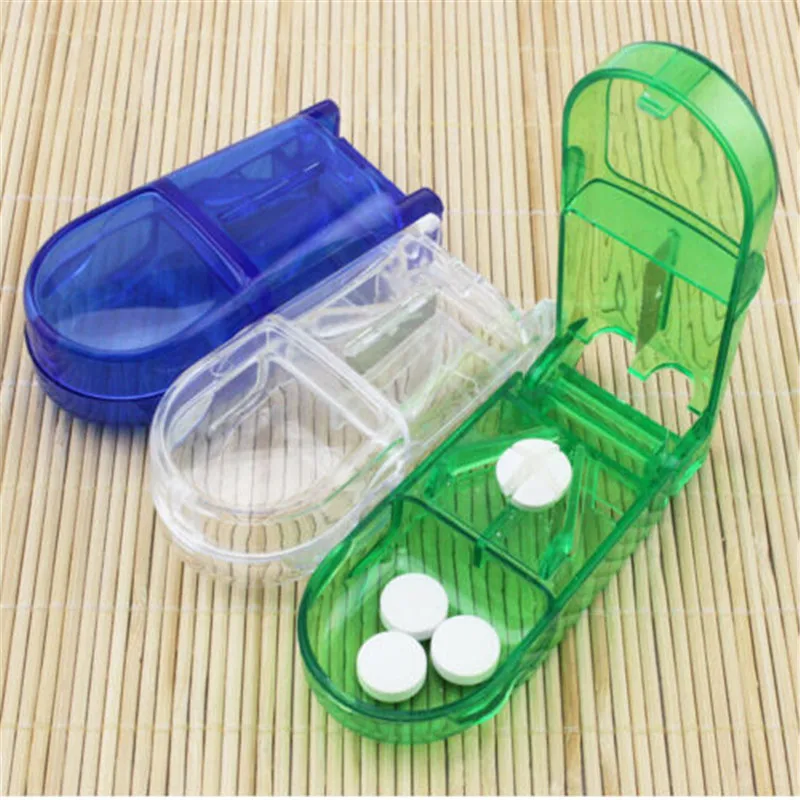 Pill Cutter Medicine Tablet Holder Safe Splitter Half Storage Compartment Box Pill Storage Cases
Pill Cutter Medicine Tablet Holder Safe Splitter Half Storage Compartment Box Pill Storage Cases