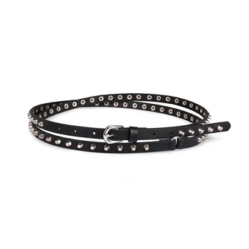 New Arrival Women Waist Belt Hollow Rivets PU Leather Strap For Womens Slim Waistband Classic Woman Belt Apparel Accessories
New Arrival Women Waist Belt Hollow Rivets PU Leather Strap For Womens Slim Waistband Classic Woman Belt Apparel Accessories