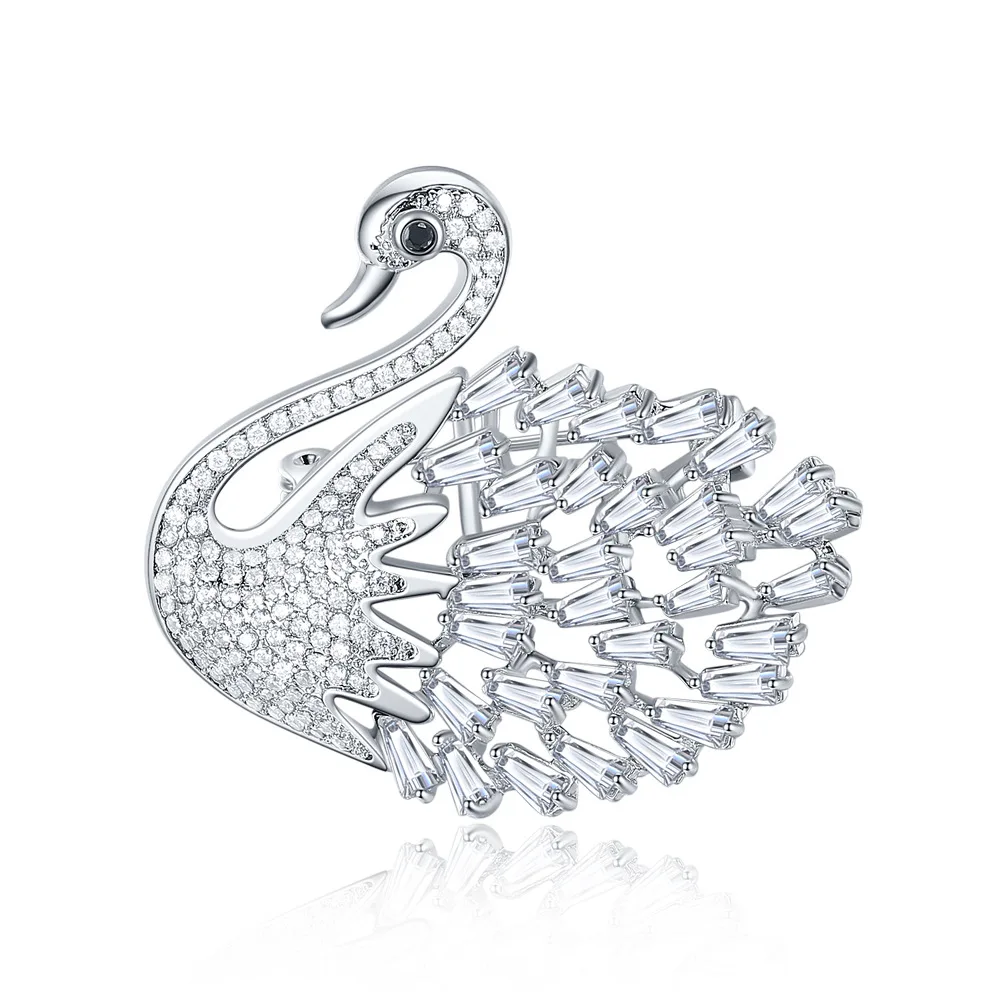 Silikolove Korean Version of Temperament Swan Zircon Rhinestone Brooch Suit Wool Windbreaker Decoration Pin Valentine's Day Gift
Silikolove Korean Version of Temperament Swan Zircon Rhinestone Brooch Suit Wool Windbreaker Decoration Pin Valentine's Day Gift