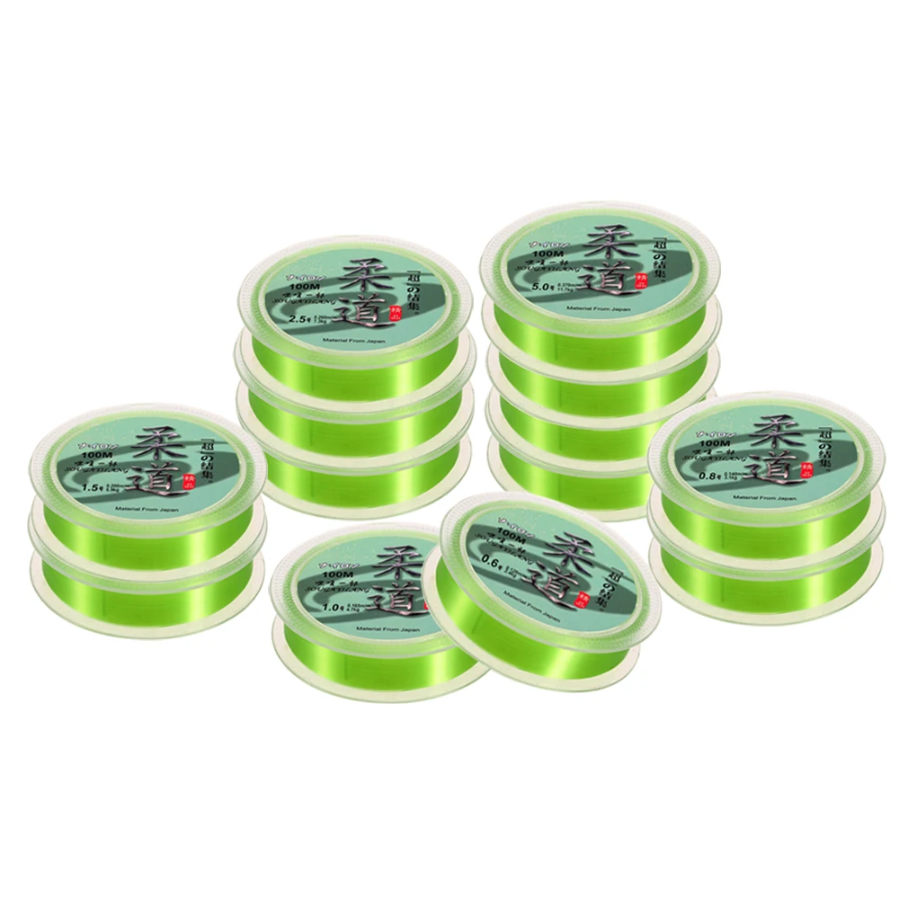 100m Fishing Line 0.6#-8# Monofilament Fluorocarbon Nylon Fishing Line Fishing Cord Rope
100m Fishing Line 0.6#-8# Monofilament Fluorocarbon Nylon Fishing Line Fishing Cord Rope
