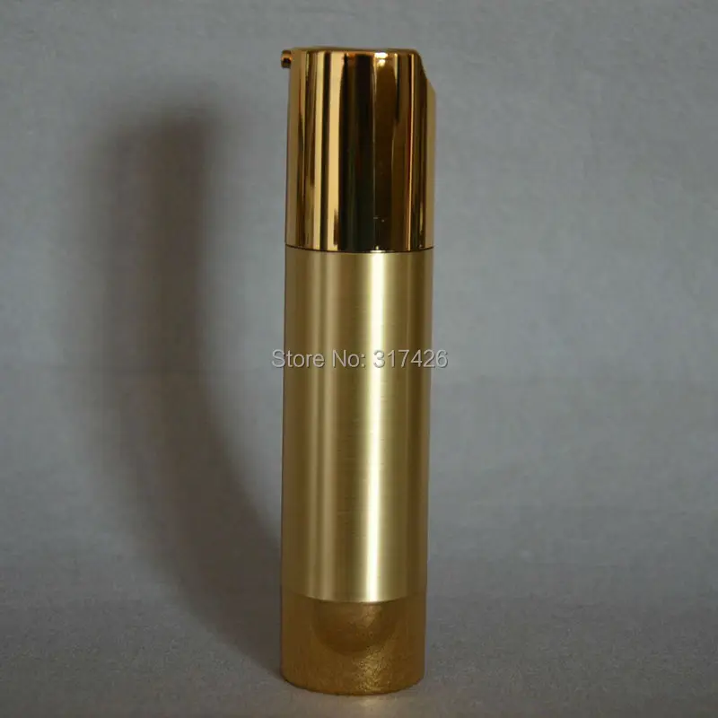 50ml UV silver gold airless vacuum pump lotion bottle with silver pump silver bottom base used for Cosmetic Container
50ml UV silver gold airless vacuum pump lotion bottle with silver pump silver bottom base used for Cosmetic Container