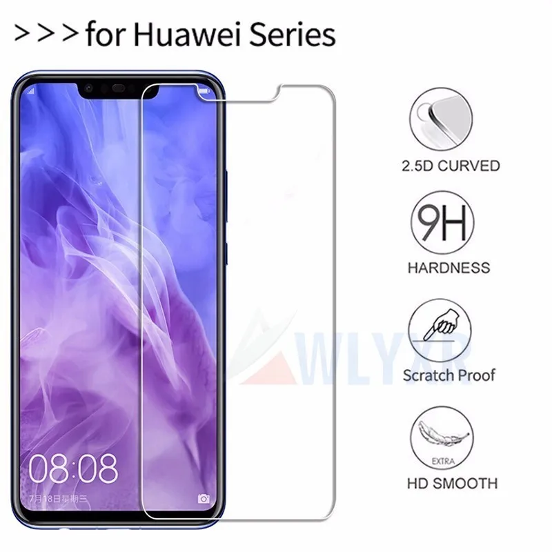 

Ultra-thin High Grade Tempered Glass For Huawei honor 7X 8X 8A 8C Mate 20 P30 P20 Lite Screen Protector HD Scratch Proof Glass