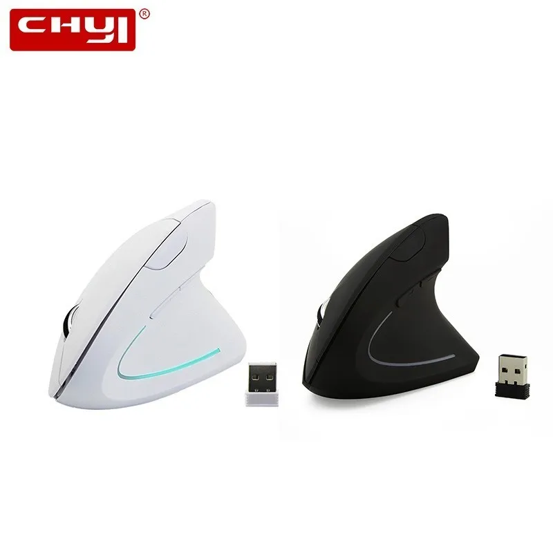 CHYI Vertical Wireless Ergonomic Mouse Optical Computer Gaming Mouse White Black Mause With LED Backlit Usb PC Mice For Laptop
CHYI Vertical Wireless Ergonomic Mouse Optical Computer Gaming Mouse White Black Mause With LED Backlit Usb PC Mice For Laptop