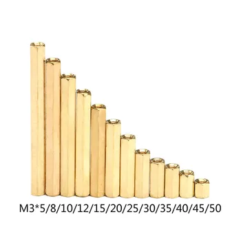 10PCS/LOT M3 Hex Screw M3 Female Hexagonal Brass PCB Standoffs Spacers Screw M3*5/8/10/12/15/20/25/30/35/40/45/50mm
10PCS/LOT M3 Hex Screw M3 Female Hexagonal Brass PCB Standoffs Spacers Screw M3*5/8/10/12/15/20/25/30/35/40/45/50mm