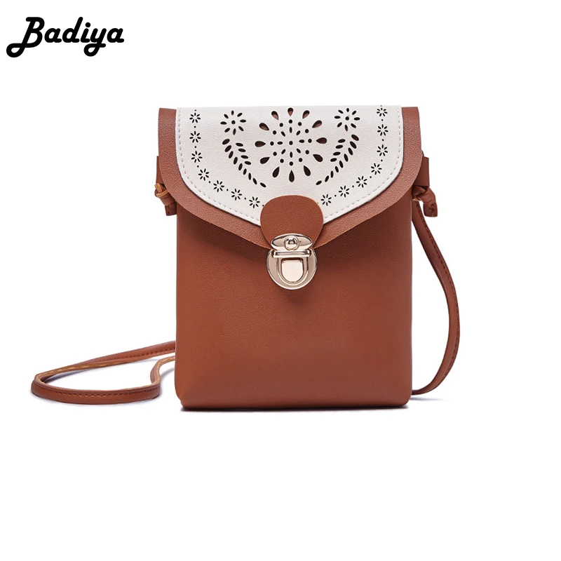 Pacthwork Messenger Bags Wome Hollow Out PU Leather Girls Mini Shoulder Bags Brief Flap Bags Phone Crossbody Bag Ladies
Pacthwork Messenger Bags Wome Hollow Out PU Leather Girls Mini Shoulder Bags Brief Flap Bags Phone Crossbody Bag Ladies