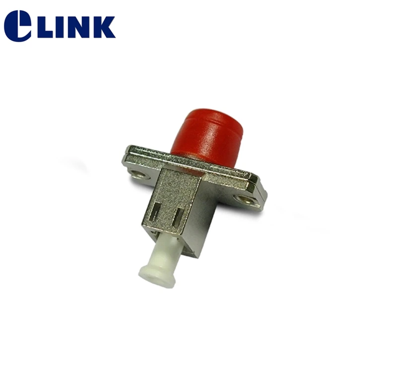 

LC-FC fibre hybrid adapter female to female FTTH fiber optic connector APC UPC SM MM coupler wholesale ELINK free shipping 5pcs