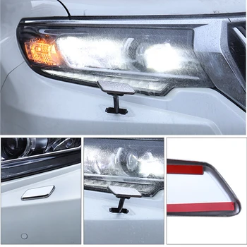Car Silver Front Headlight Sprayer Shower Cover Trim fit For Toyota Land Cruiser Prado 2018
Car Silver Front Headlight Sprayer Shower Cover Trim fit For Toyota Land Cruiser Prado 2018
