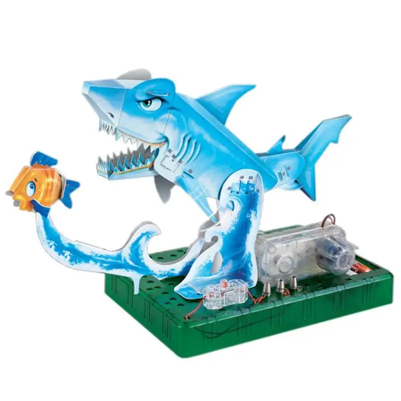 Fun Marine Animal Kid DIY Creative Origami Electric Shark Model Puzzle Toys DIY Origami Electric Shark Model Children Educationa
Fun Marine Animal Kid DIY Creative Origami Electric Shark Model Puzzle Toys DIY Origami Electric Shark Model Children Educationa