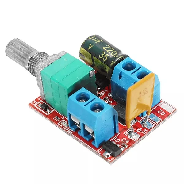 PWM Speed Controller Mini Electrical Motor Control Switch LED Dimmer Module ALI88
PWM Speed Controller Mini Electrical Motor Control Switch LED Dimmer Module ALI88