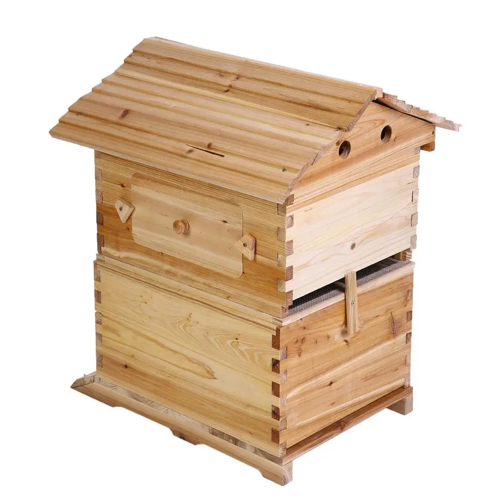 Super Beekeeping Brood House Box For 7 Auto Honey Bee Hive Frames 304 stainless steel gauze cover
Super Beekeeping Brood House Box For 7 Auto Honey Bee Hive Frames 304 stainless steel gauze cover