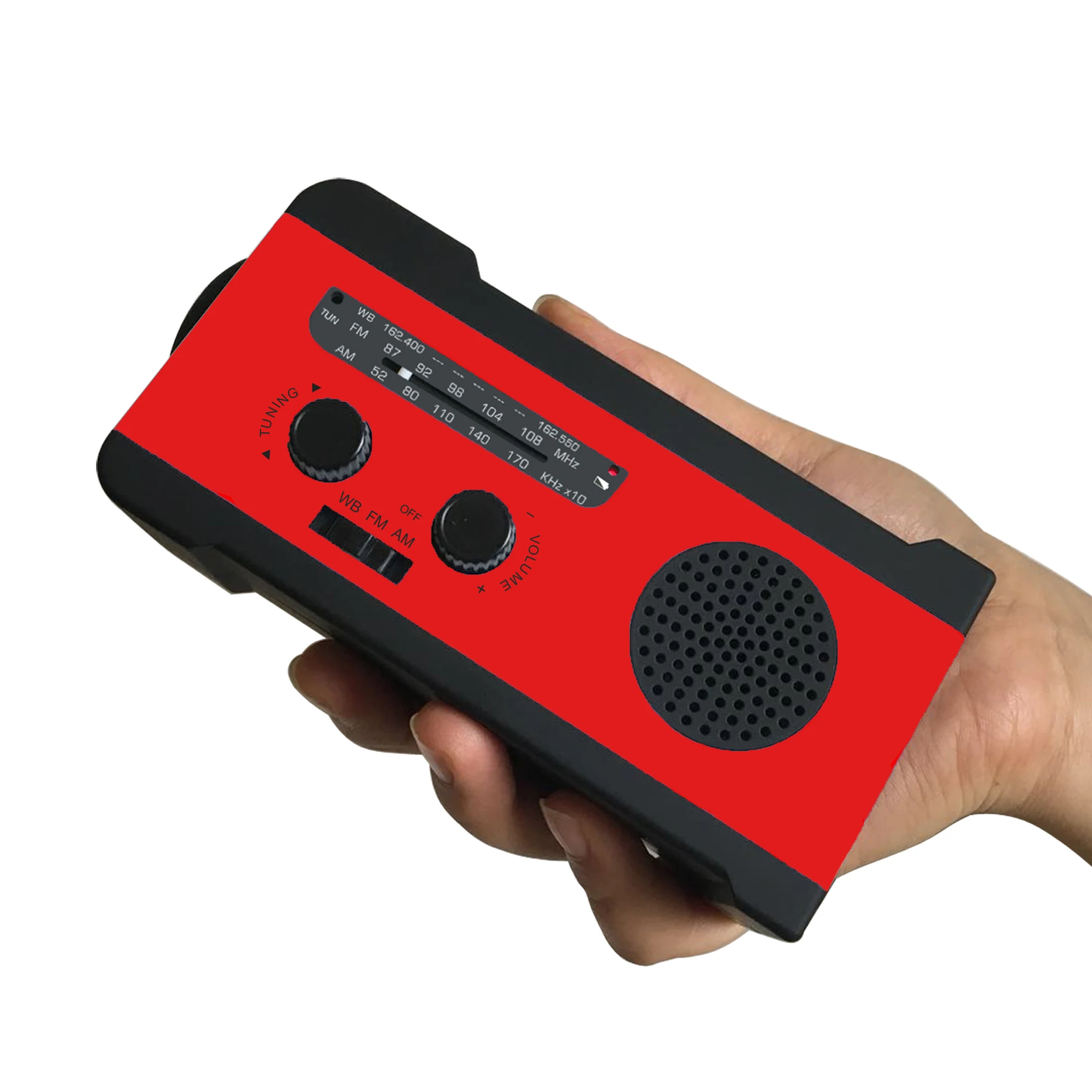 Protable AM/FM Solar Radio Hand Crank Dynamo Radio With LED Flashlight 2000mAh Emergency Phone Chargers
Protable AM/FM Solar Radio Hand Crank Dynamo Radio With LED Flashlight 2000mAh Emergency Phone Chargers