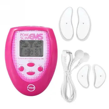 EMS Electric Face Massager Slimming Facial Massage Electronic Muscle Stimulation + 2pcs Electrode Face Sticker + 2 Cheek Sticker
EMS Electric Face Massager Slimming Facial Massage Electronic Muscle Stimulation + 2pcs Electrode Face Sticker + 2 Cheek Sticker