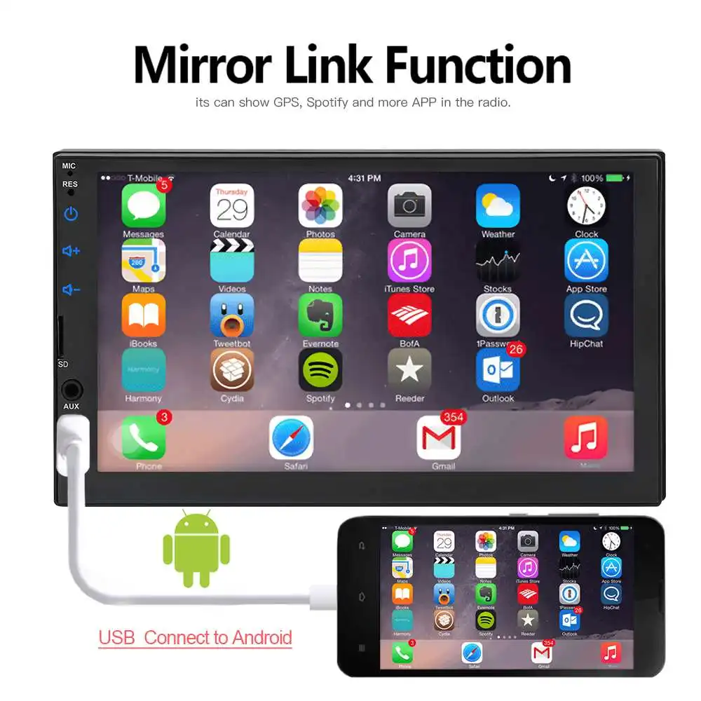 QN8035 12v 1 Pcs 7 inch 2 DIN HD 1080P For Android Mobilephone Car Radio Stereo MP5 Player Rear View Camera For Wince System 
QN8035 12v 1 Pcs 7 inch 2 DIN HD 1080P For Android Mobilephone Car Radio Stereo MP5 Player Rear View Camera For Wince System