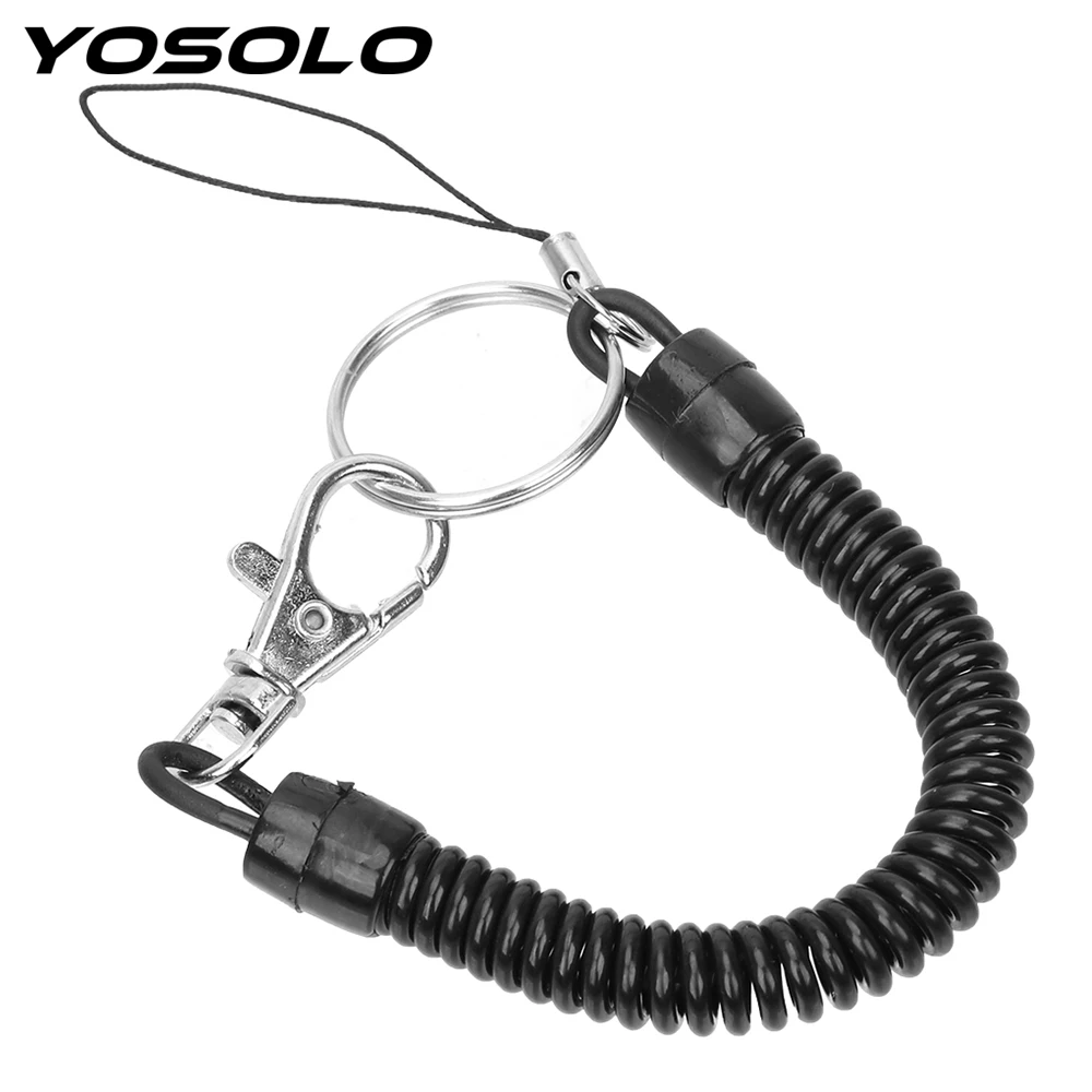 YOSOLO Spring Coil Spiral Stretch Car Key Ring Keychain Car-styling Retractable Key Holder Auto Accessories
YOSOLO Spring Coil Spiral Stretch Car Key Ring Keychain Car-styling Retractable Key Holder Auto Accessories