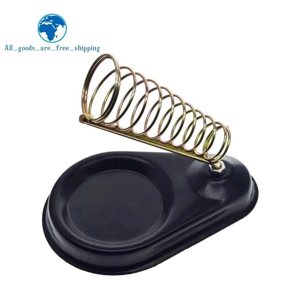 TZT Metal Iron Useful Solid Metal Base Soldering Iron Bracket Stand Holder Support Station Frame Portable for Electrical Working
TZT Metal Iron Useful Solid Metal Base Soldering Iron Bracket Stand Holder Support Station Frame Portable for Electrical Working