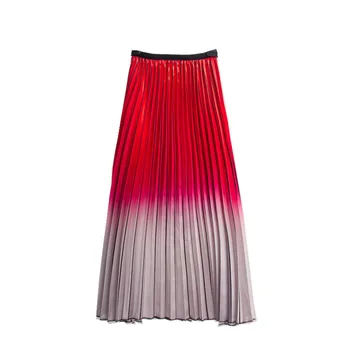 Gradient Color Velvet Elegant Long Skirts Women Fashion 2020 Spring Autumn Elegant Maxi Skirt High Waist Pleated Skirt Female
Gradient Color Velvet Elegant Long Skirts Women Fashion 2020 Spring Autumn Elegant Maxi Skirt High Waist Pleated Skirt Female
