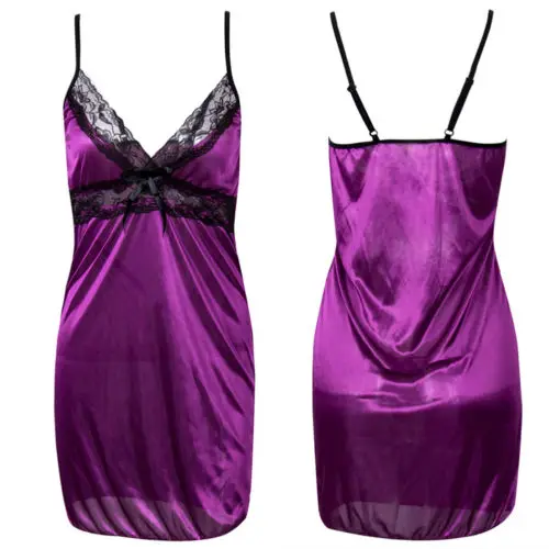 Fashion Women Sexy Lingerie Lace silk Dress Sheer Intimate Babydoll Sleepwear G-String Nightwear
Fashion Women Sexy Lingerie Lace silk Dress Sheer Intimate Babydoll Sleepwear G-String Nightwear