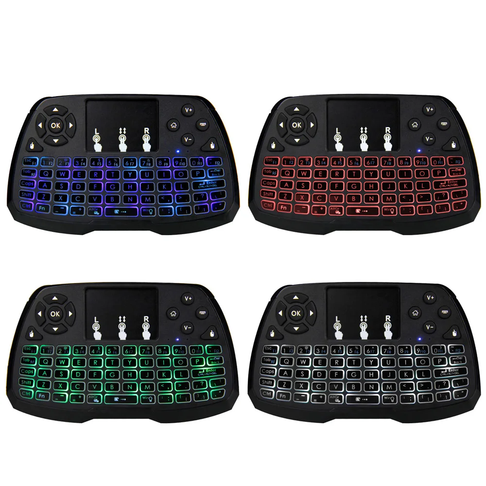 Spanish Russion English Version Backlit keyboard 2.4GHz Wireless Keyboard Touchpad Mouse Remote Control Backlight for Smart TV#S
Spanish Russion English Version Backlit keyboard 2.4GHz Wireless Keyboard Touchpad Mouse Remote Control Backlight for Smart TV#S