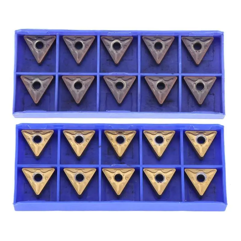 10PCS Carbide Tool TNMG160408 Lathe Carbide Tips Inserts Blade Milling Cutter Turning Lathe Tool
10PCS Carbide Tool TNMG160408 Lathe Carbide Tips Inserts Blade Milling Cutter Turning Lathe Tool
