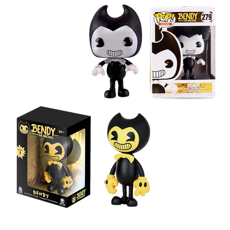 Funko POP Horror Adventure Game:Bendy and the Ink Machine #279 Bendy Funny Vinyl Doll Model Action Figure Toy Kids Birthday Gift
Funko POP Horror Adventure Game:Bendy and the Ink Machine #279 Bendy Funny Vinyl Doll Model Action Figure Toy Kids Birthday Gift