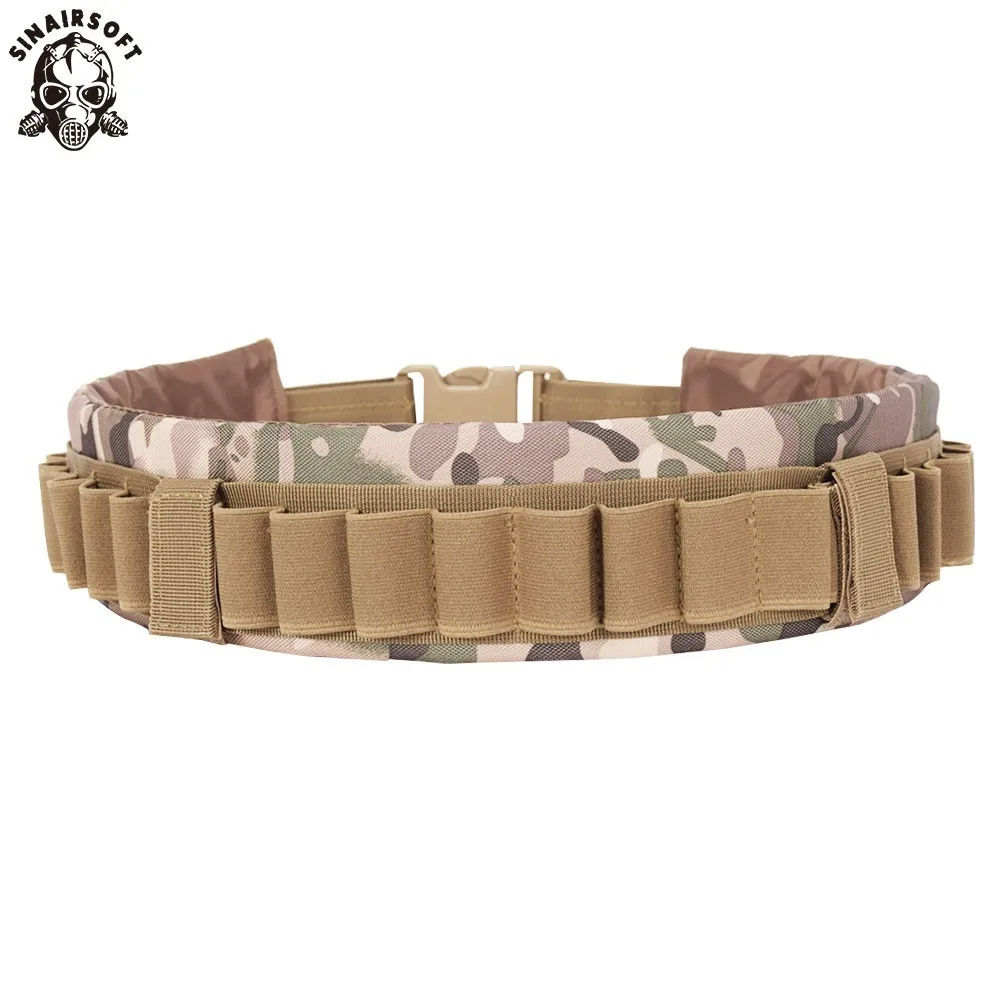 Hunting 12/20 Gauge Ammo Holder Belt Tactical Airsoft 25 Rounds Shot Gun Shell Bandolier Waist Bullet Cartridges Holster Gear
Hunting 12/20 Gauge Ammo Holder Belt Tactical Airsoft 25 Rounds Shot Gun Shell Bandolier Waist Bullet Cartridges Holster Gear