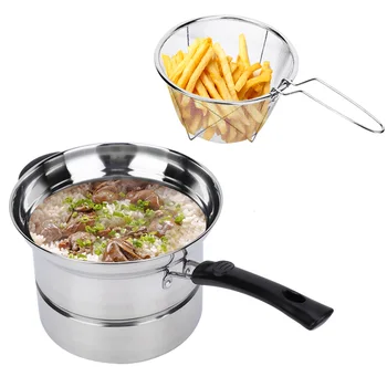 Stainless Steel Soup Pot Non-Magnetic Complex Bottom Pot Thickened Noodles Fried Multi-Purpose Cooking Steamer Milk Pot
Stainless Steel Soup Pot Non-Magnetic Complex Bottom Pot Thickened Noodles Fried Multi-Purpose Cooking Steamer Milk Pot