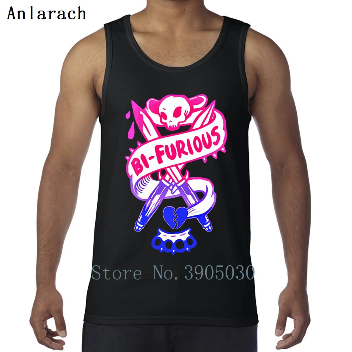 Bi Furious Bisexual Rainbow Cute Gay Pride Vest Crew Neck Undershirt Create New Arrival Men Tank Top Outfit Male Spring
Bi Furious Bisexual Rainbow Cute Gay Pride Vest Crew Neck Undershirt Create New Arrival Men Tank Top Outfit Male Spring