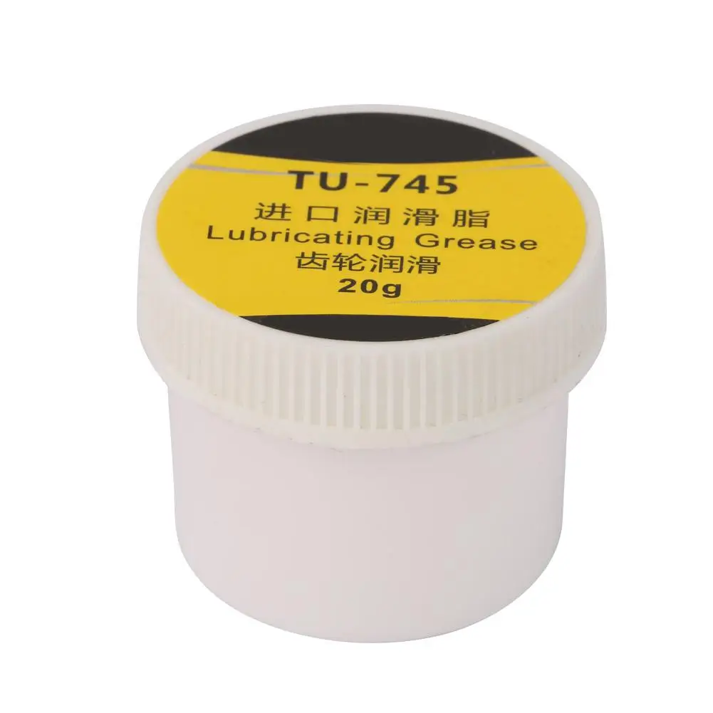 20g White Lubricating Grease Grinding Machine Lubrication Gear Lubrication Cream TU-745
20g White Lubricating Grease Grinding Machine Lubrication Gear Lubrication Cream TU-745