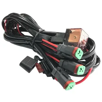 VODOOL 1 to 1 2 3 Wiring Harness Relay Fuse Kit 12V 40/80A For Offroad LED Work Light Bar Car Vehicle Waterproof Work Lamp Cable
VODOOL 1 to 1 2 3 Wiring Harness Relay Fuse Kit 12V 40/80A For Offroad LED Work Light Bar Car Vehicle Waterproof Work Lamp Cable