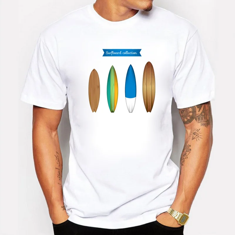 2017 New Arrivals Surfer Lovers Summer Men T-shirts Fashion Surfboard Collection Design Tshirt Cotton Short Sleeve Brand Male
2017 New Arrivals Surfer Lovers Summer Men T-shirts Fashion Surfboard Collection Design Tshirt Cotton Short Sleeve Brand Male