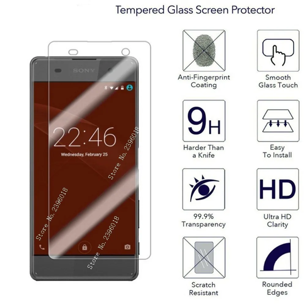9H HD Hardness Tempered Glass For Sony Xperia 10 XZ1 XA XA1 XA2 Ultra Compact Clear Screen Protector Glass On L1 L2 L3 Cover
9H HD Hardness Tempered Glass For Sony Xperia 10 XZ1 XA XA1 XA2 Ultra Compact Clear Screen Protector Glass On L1 L2 L3 Cover