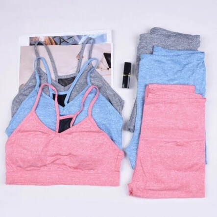 Two-Pieces Breathable Women's Sports Gym Yoga Vest Bra+ High Waist Sports Legging Pants Elastic Trouser Outfit Sprotwear Set
Two-Pieces Breathable Women's Sports Gym Yoga Vest Bra+ High Waist Sports Legging Pants Elastic Trouser Outfit Sprotwear Set